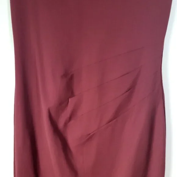 Boden Womens' SZ 6R Natalie Ponte Dress Cowl Neck Cap Sleeve Fitted Lined - Picture 4 of 16